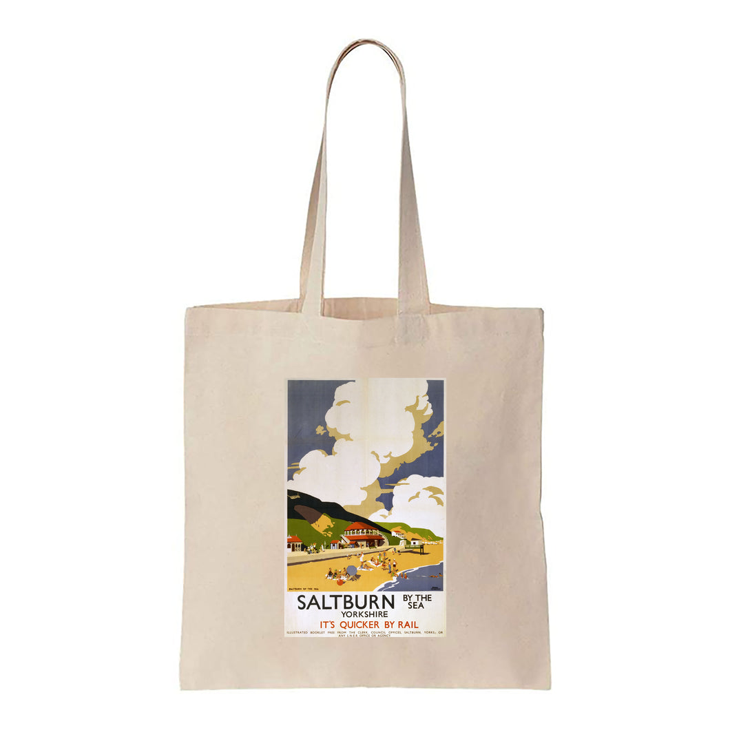 Saltburn-by-the-sea, Yorkshire - Canvas Tote Bag