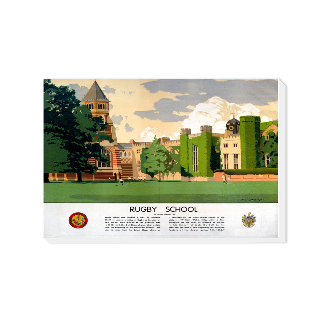 Rugby School - Canvas