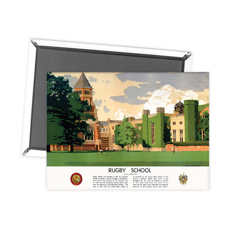Rugby school Fridge Magnet