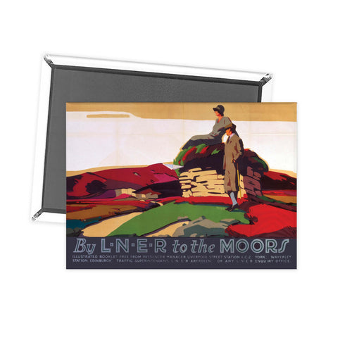 By liner to the moors Fridge Magnet