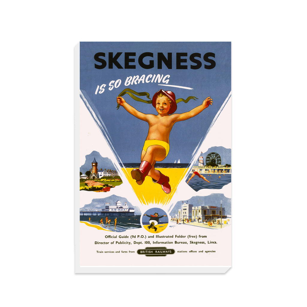 Skegness is so Bracing - Canvas
