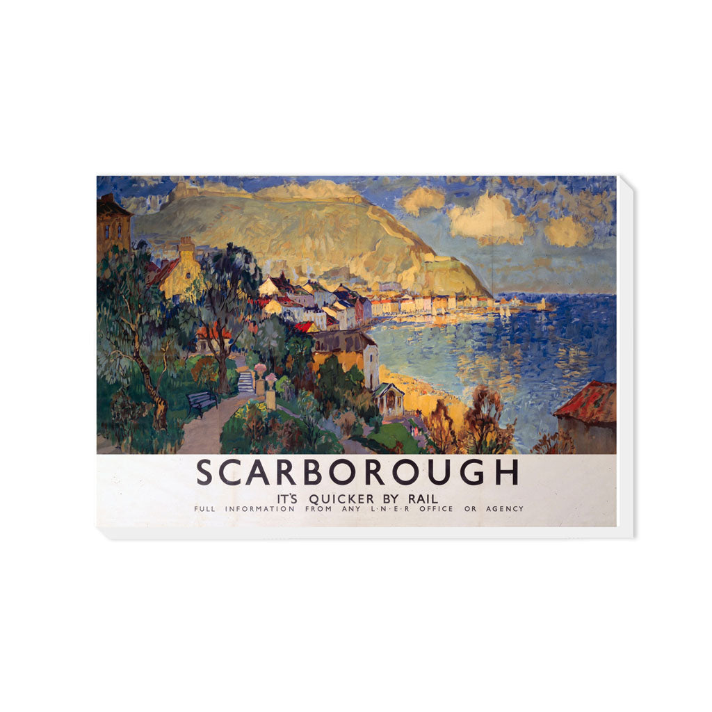 Scarborough, Sea View - Canvas