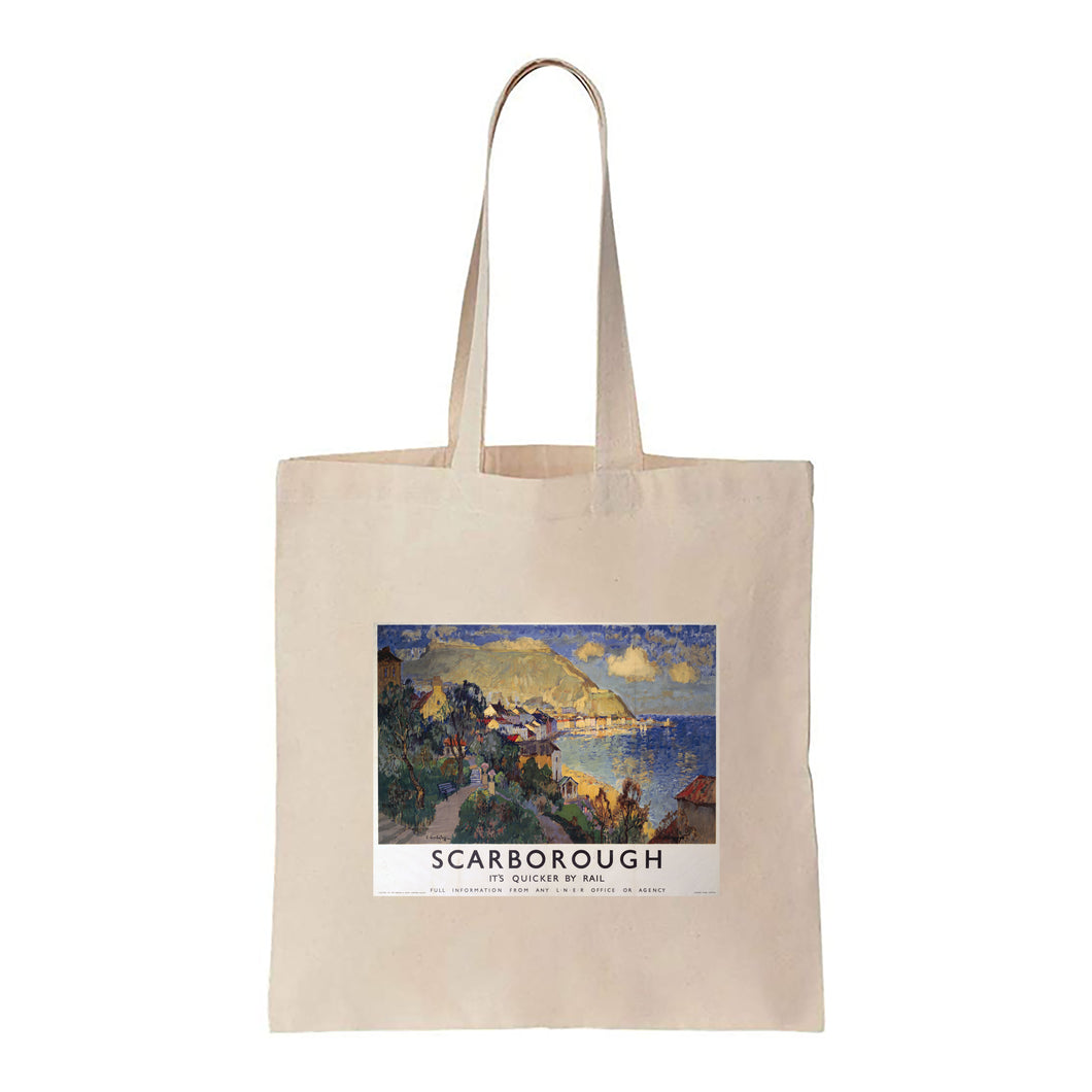 Scarborough, Sea View - Canvas Tote Bag