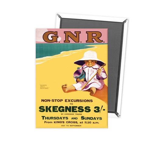G.N.R Skegness Fridge Magnet