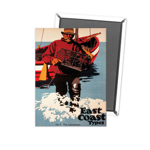 East coast types Fridge Magnet