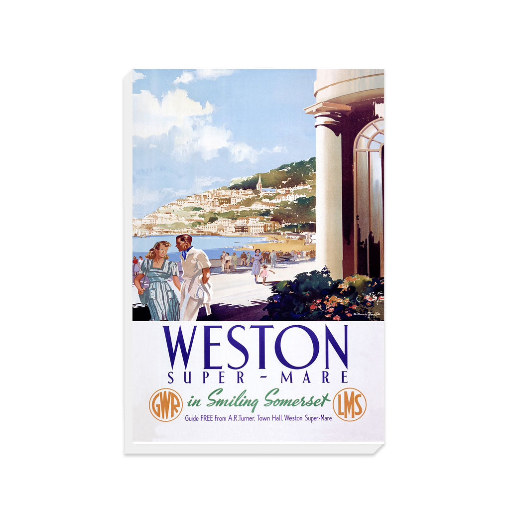 Weston in Smiling Somerset - Canvas