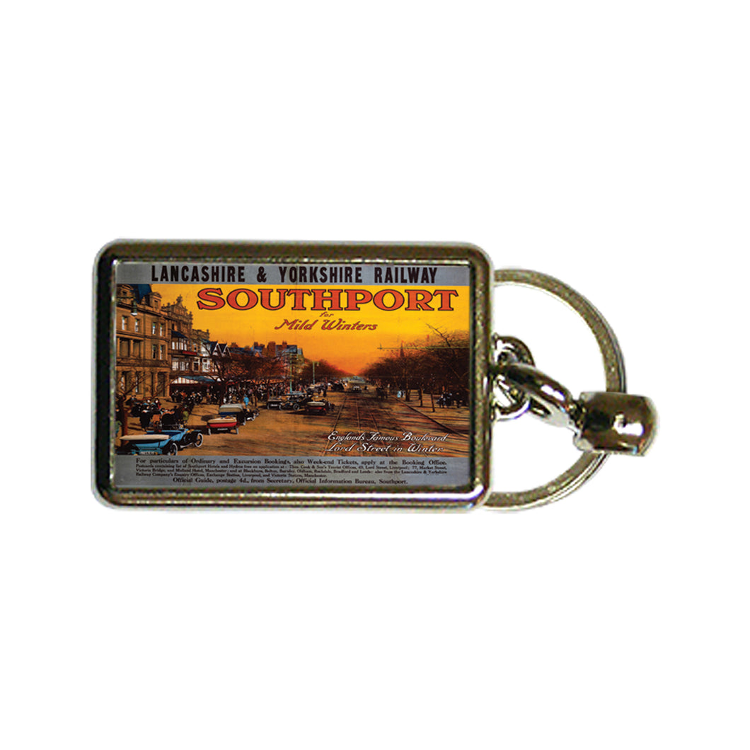 Southport for Mild Winters - Metal Keyring