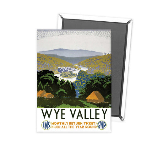 Wye valley Fridge Magnet