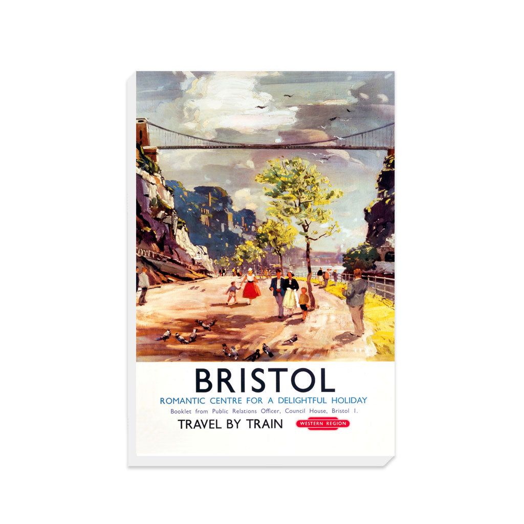 Bristol, Romantic Centre - Canvas