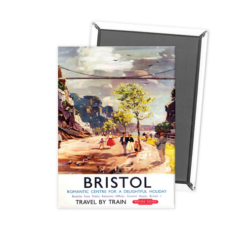 Bristol Romantic Centre Fridge Magnet