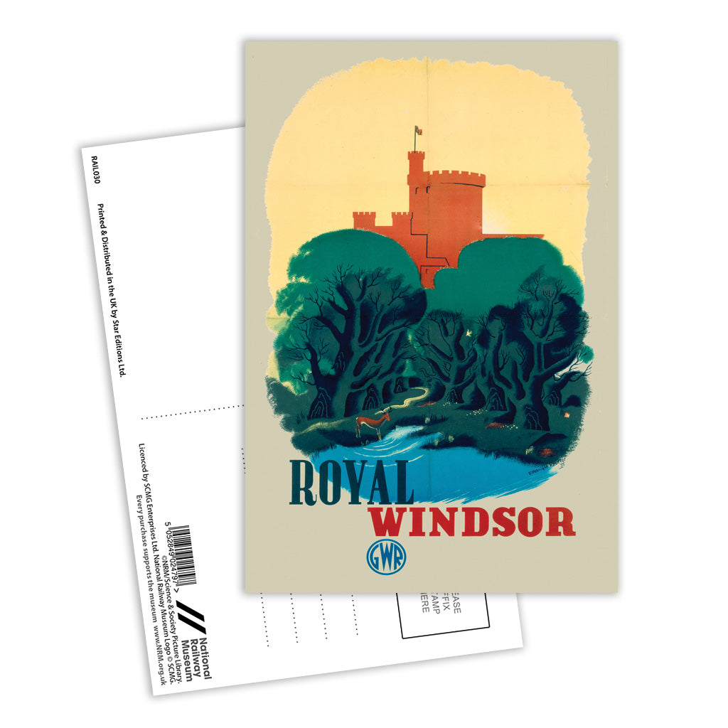Royal Windsor Postcard Pack of 8