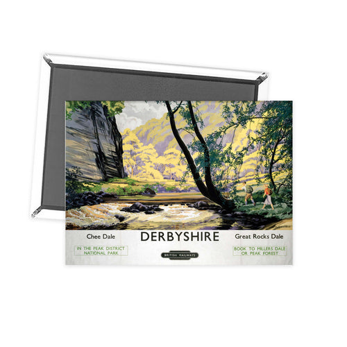 Derbyshire Fridge Magnet