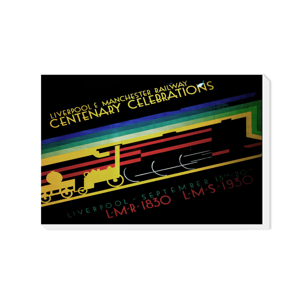 Liverpool to Manchester, Centenary Celebrations - Canvas