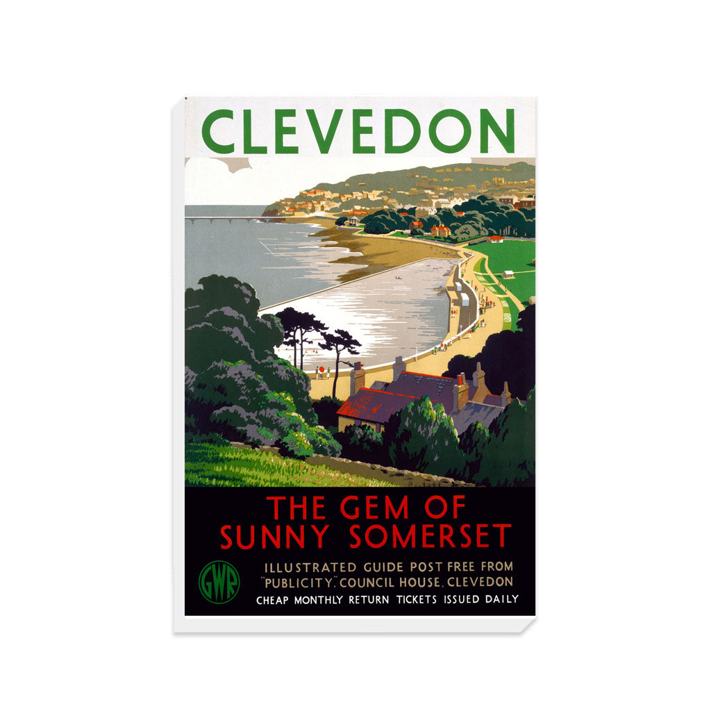 Clevedon - the Gem of Sunny Somerset - Canvas