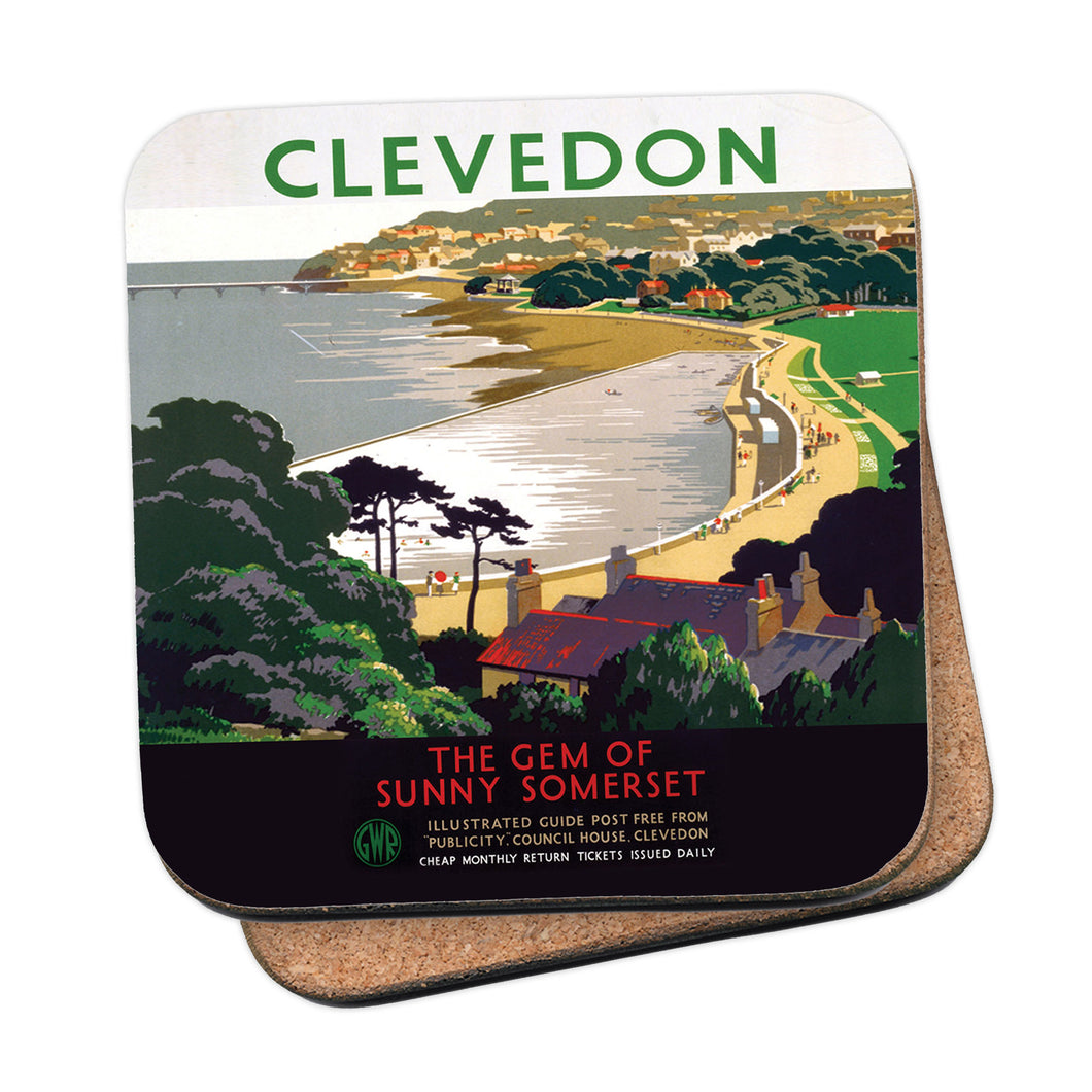 Clevedon - the Gem of Sunny Somerset Coaster