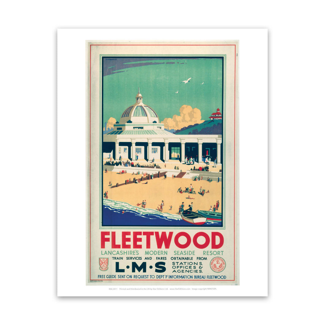Fleetwood, Lancashires Modern Seaside Resort Art Print