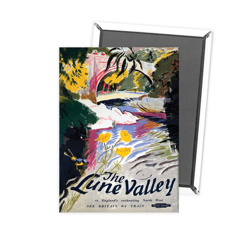 The Lune Valley, Englands enchanting North West Fridge Magnet