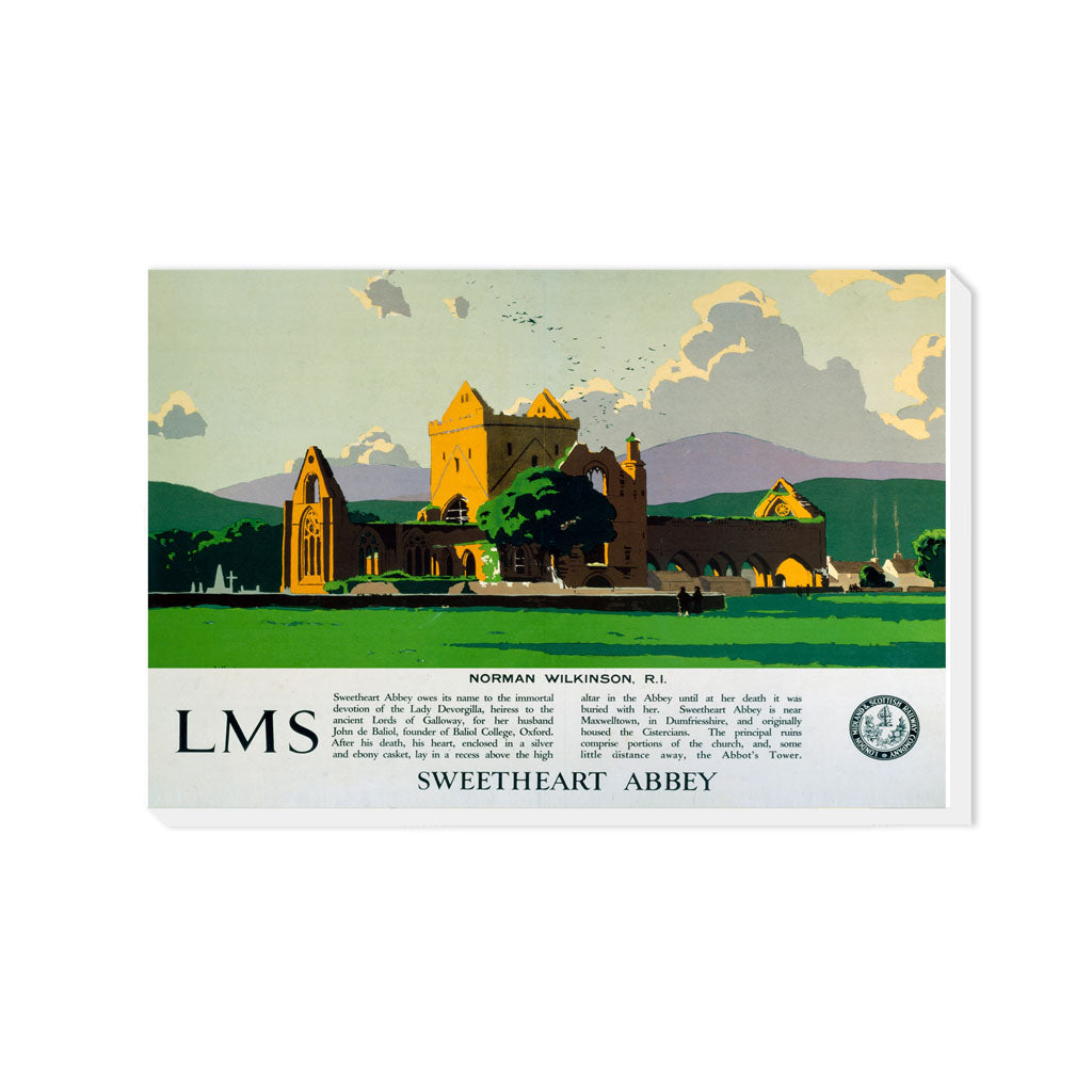 Sweetheart Abbey, Maxwelltown, Dumfriesshire - Canvas