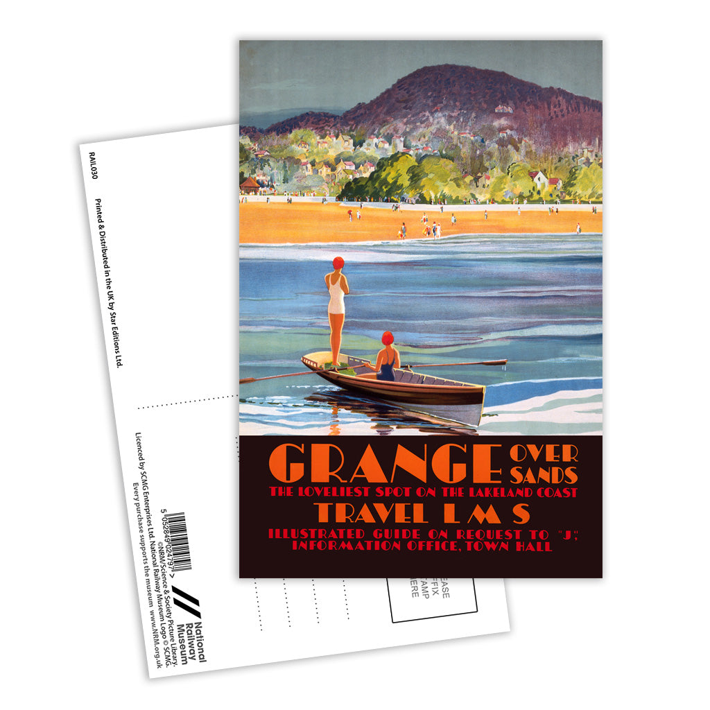 Grange Over Sands, the loveliest spot of the lakeland coast Postcard Pack of 8
