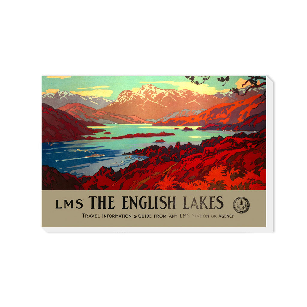 The English Lakes - Canvas