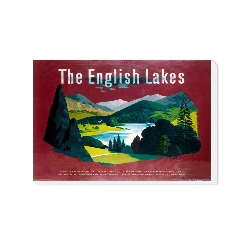 The English Lakes - Canvas