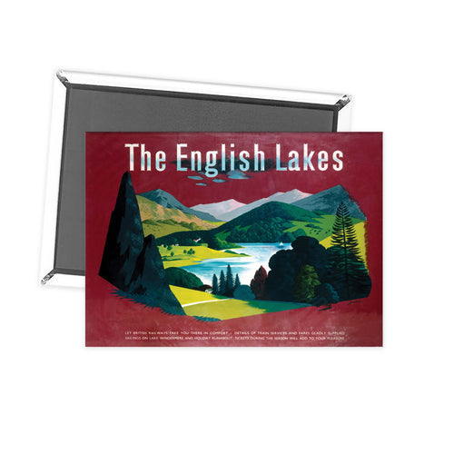 The English Lakes Fridge Magnet