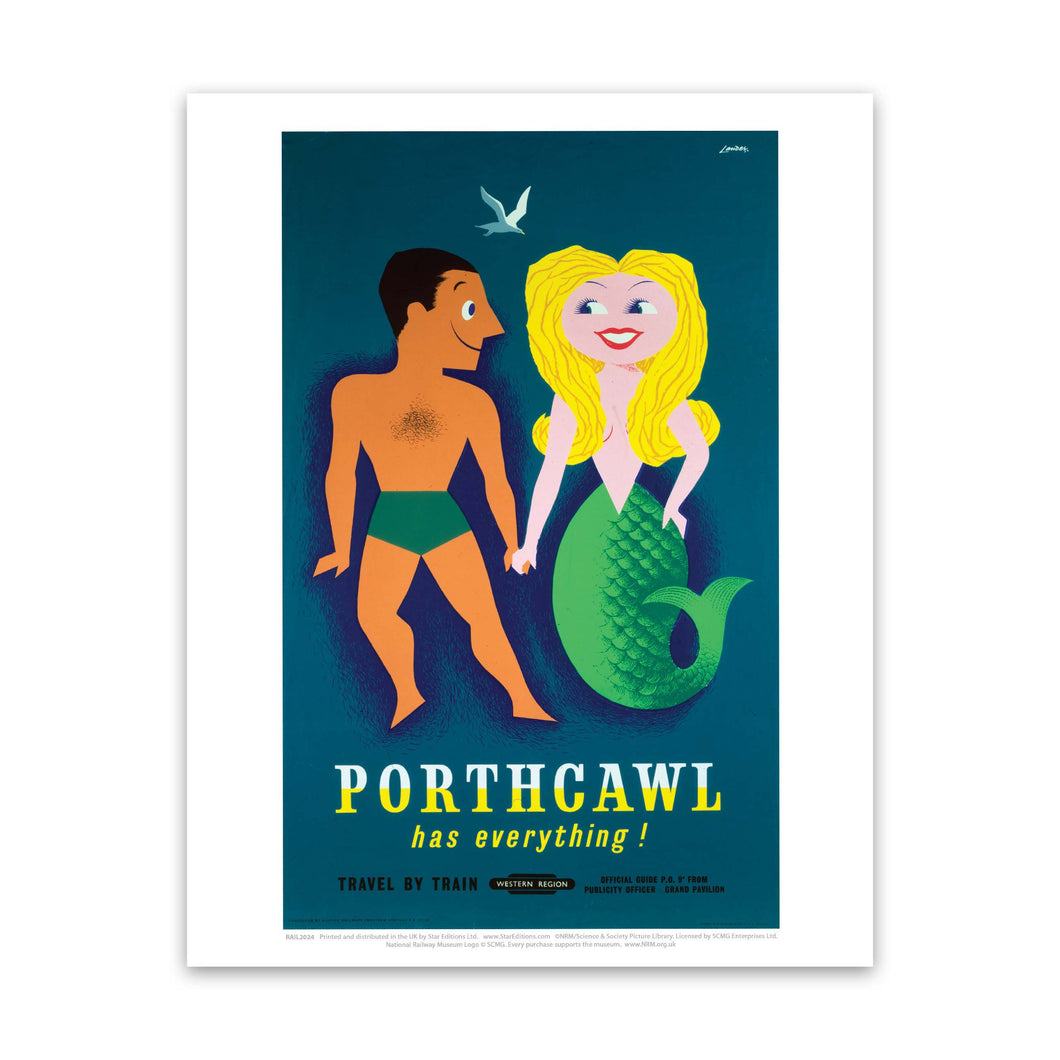 Porthcawl Has Everything - Glamorganshire Art Print