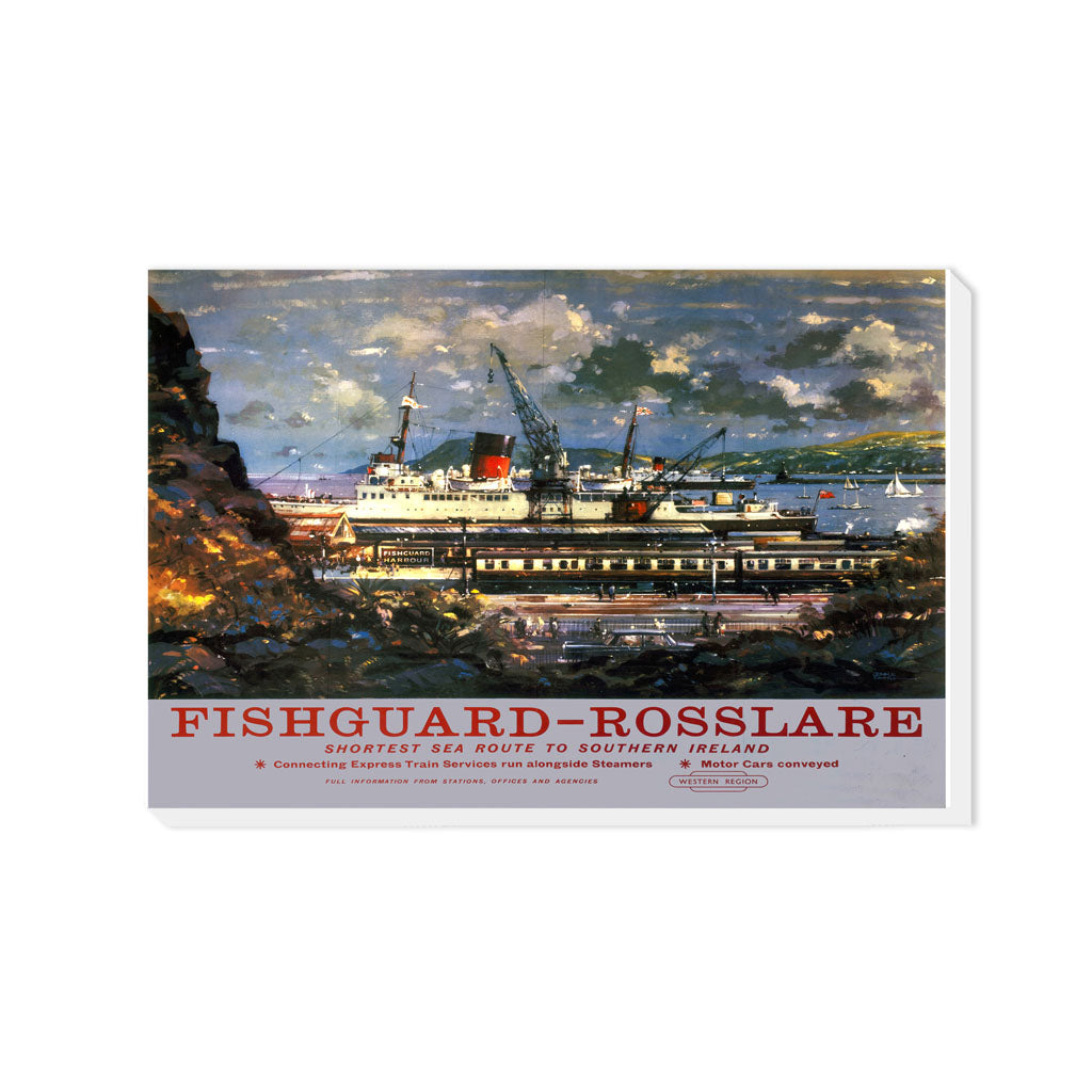 Fishguard Rosslare, shortest sea route to Southern Ireland - Canvas