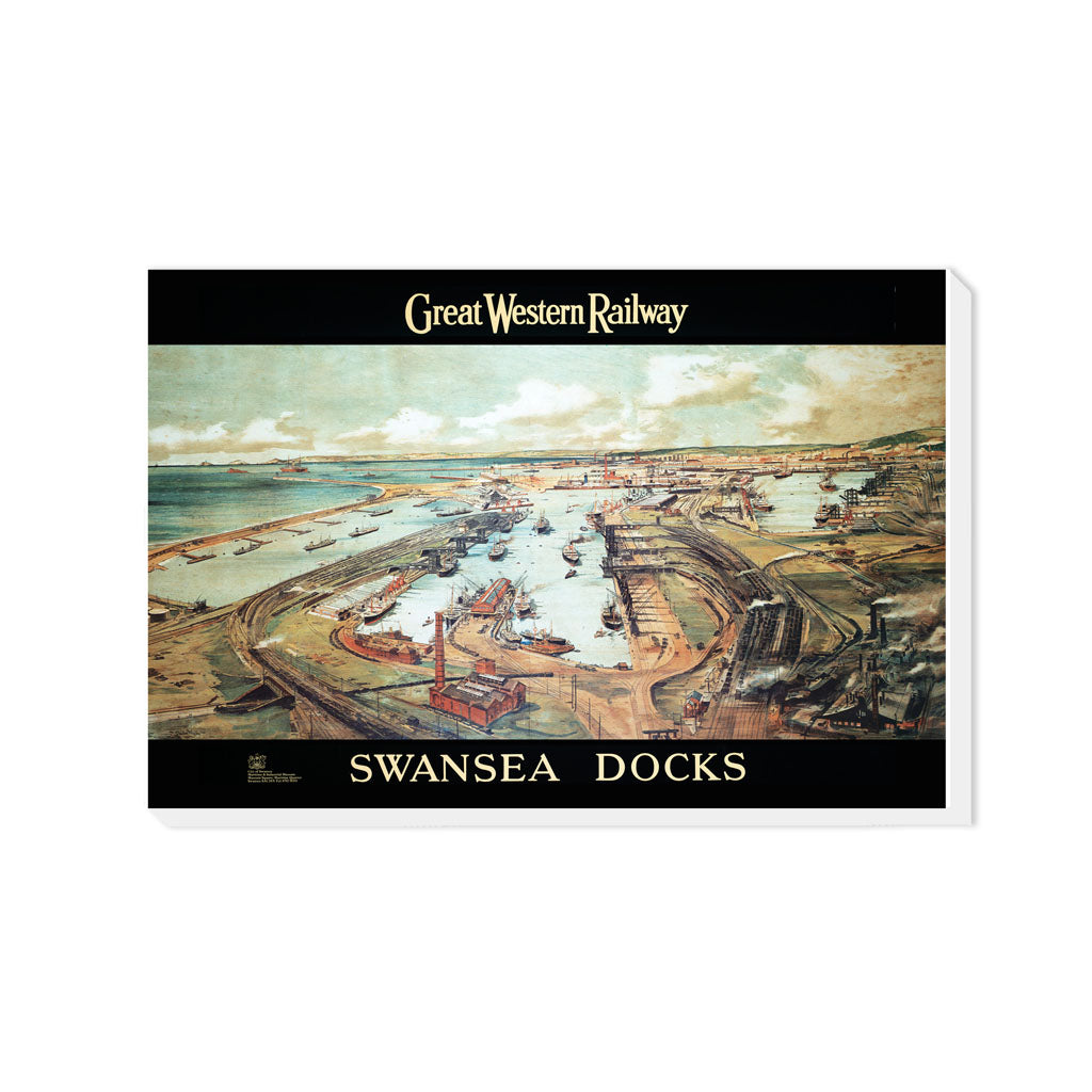 Great Western Railway, Swansea Docks - Canvas