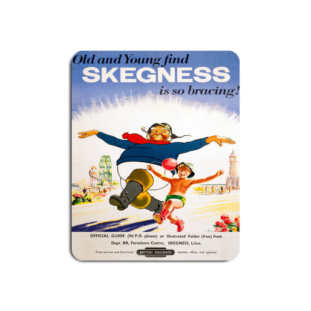 Old and Young Skegness - Mouse Mat
