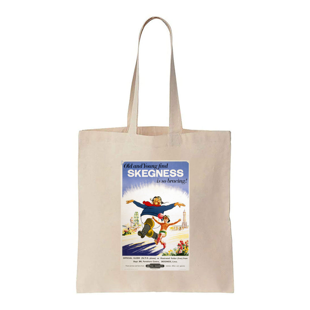 Old and Young Skegness - Canvas Tote Bag