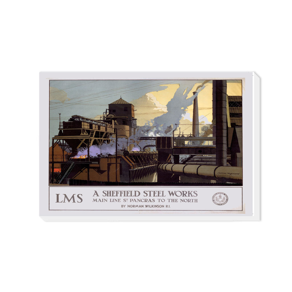 Sheffield Steel Works LMS - Canvas
