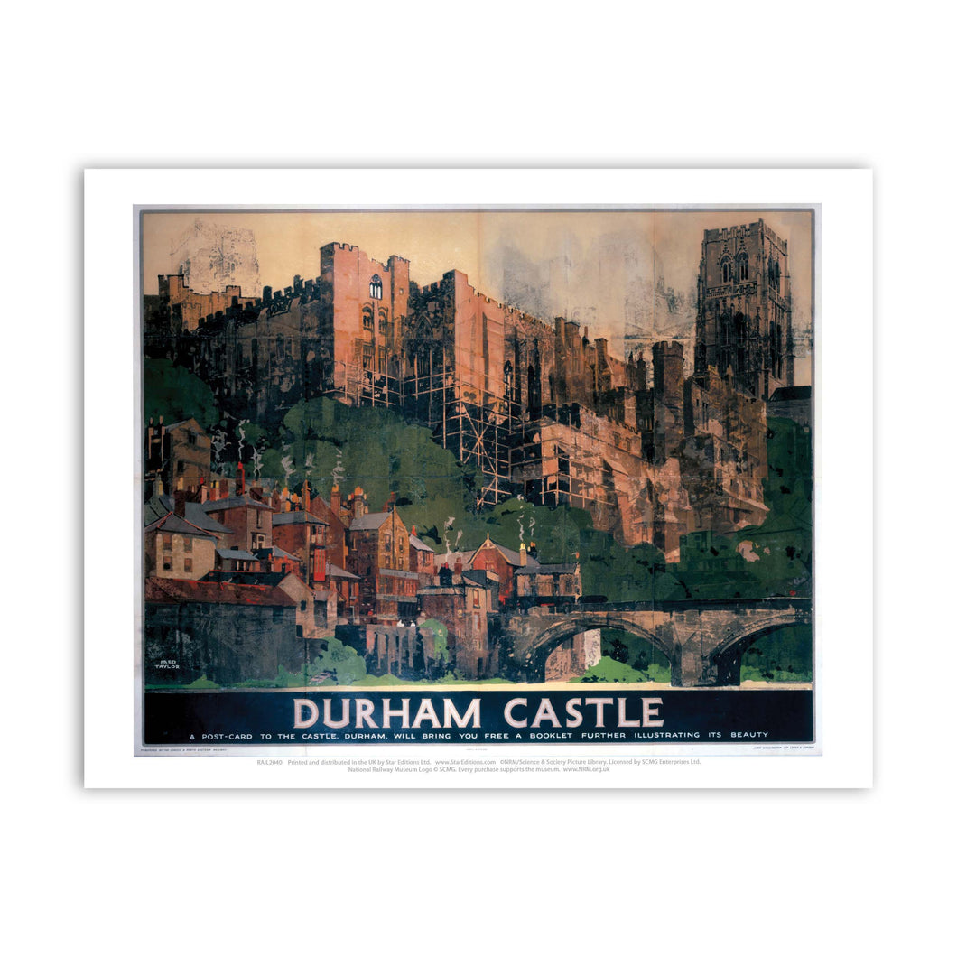 Durham Castle - a Postcard Art Print