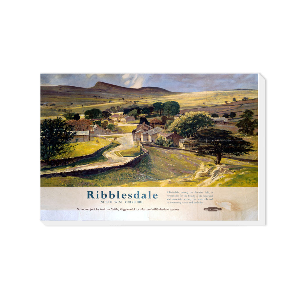 Ribblesdale North West Yorkshire - Canvas