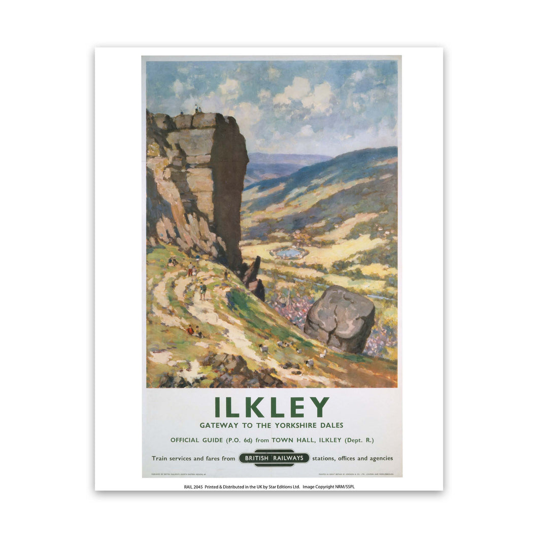 Ilkley - Gateway to the Yorkshire Dales Art Print