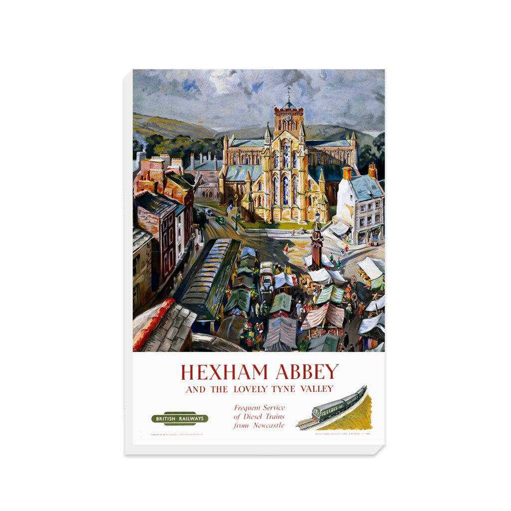 Hexham Abbey, Tyne Valley - Canvas
