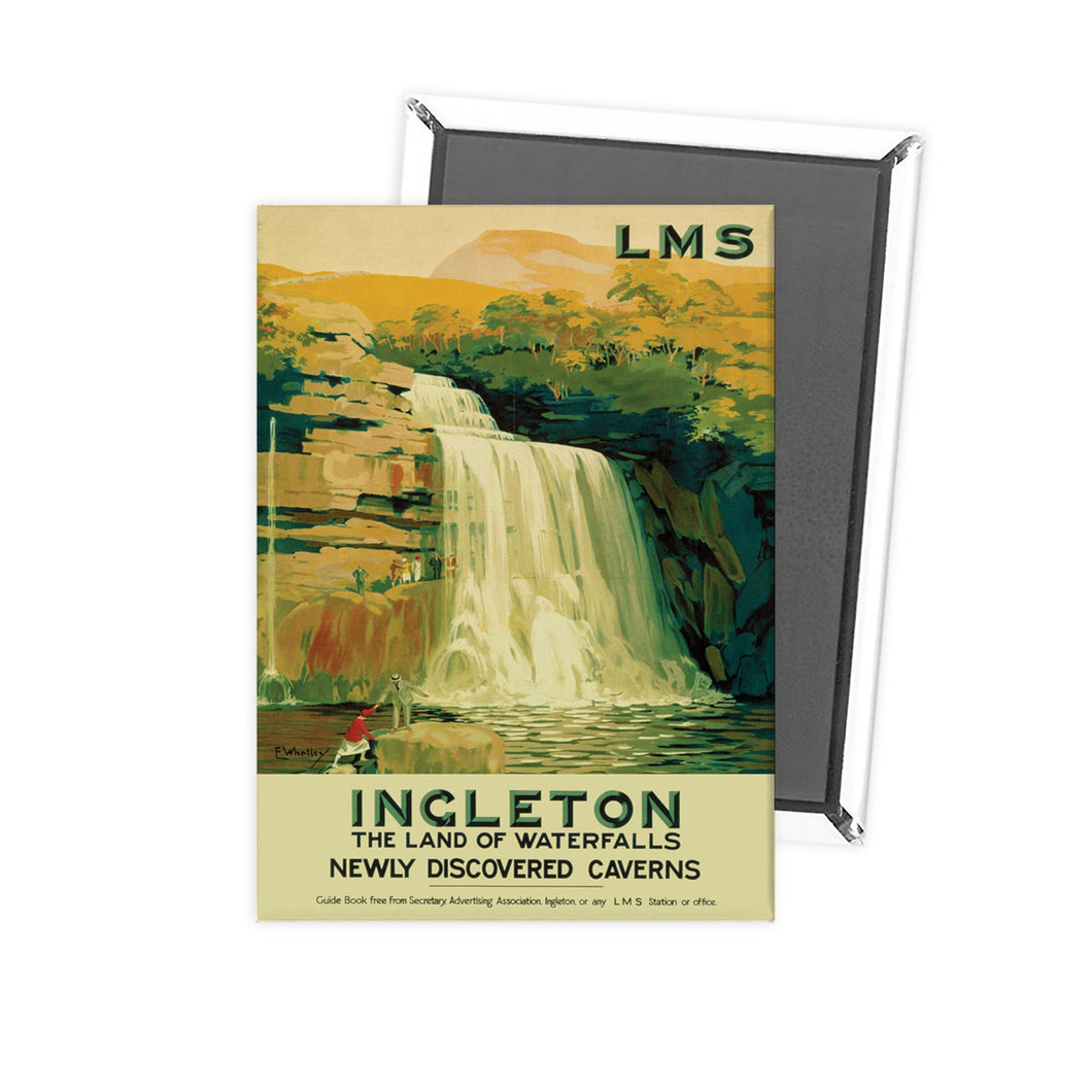 Ingleton Poster Ingleton, the Land of Waterfalls Magnet – Railway Posters