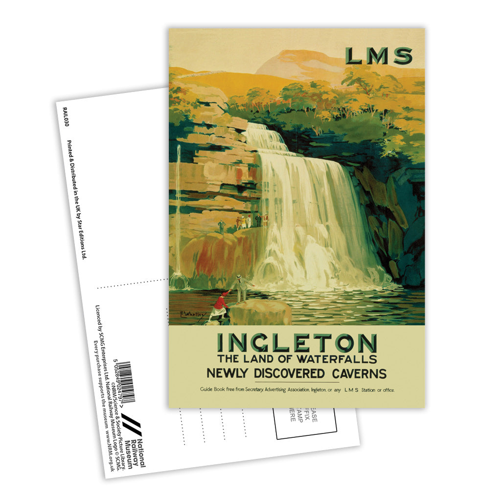 Ingleton, the Land of Waterfalls Postcard Pack of 8