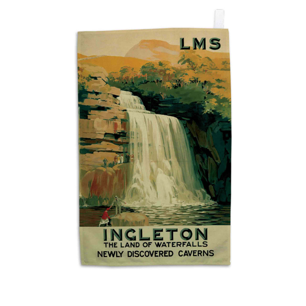 Ingleton, the Land of Waterfalls - Tea Towel