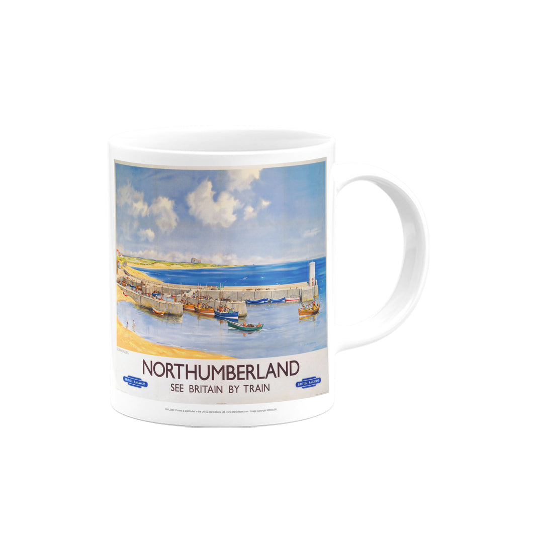 Northumberland, Seahouses Mug