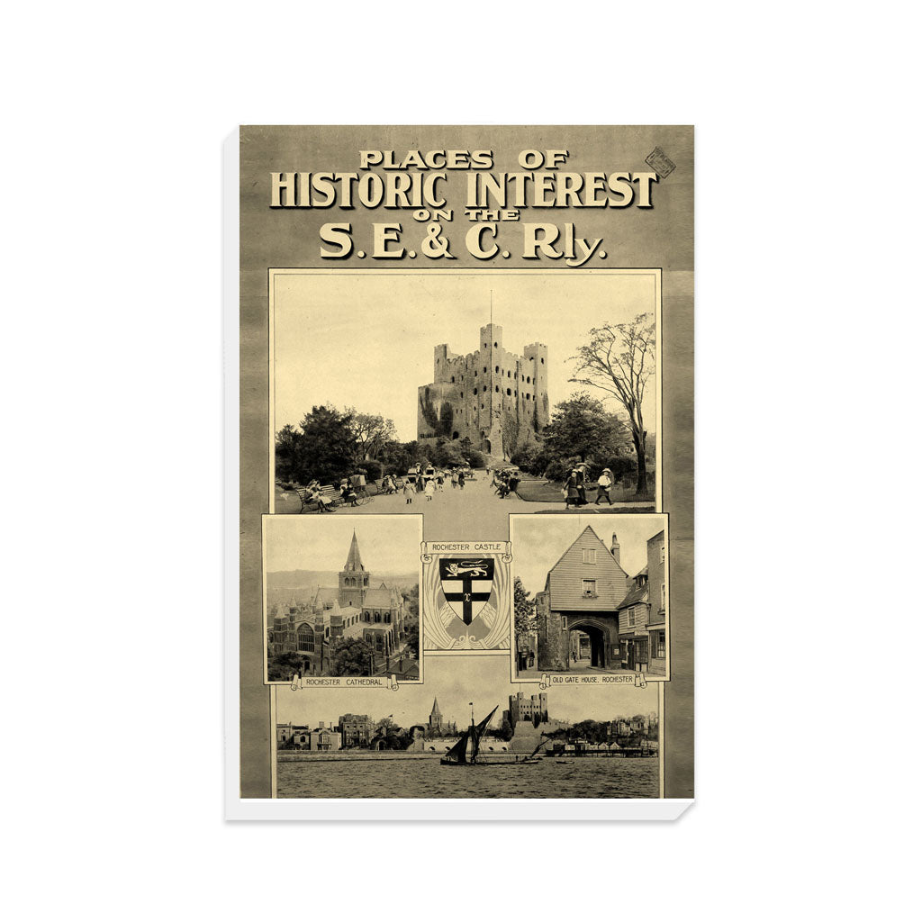 Places of Historic Interest - Rochester - Canvas