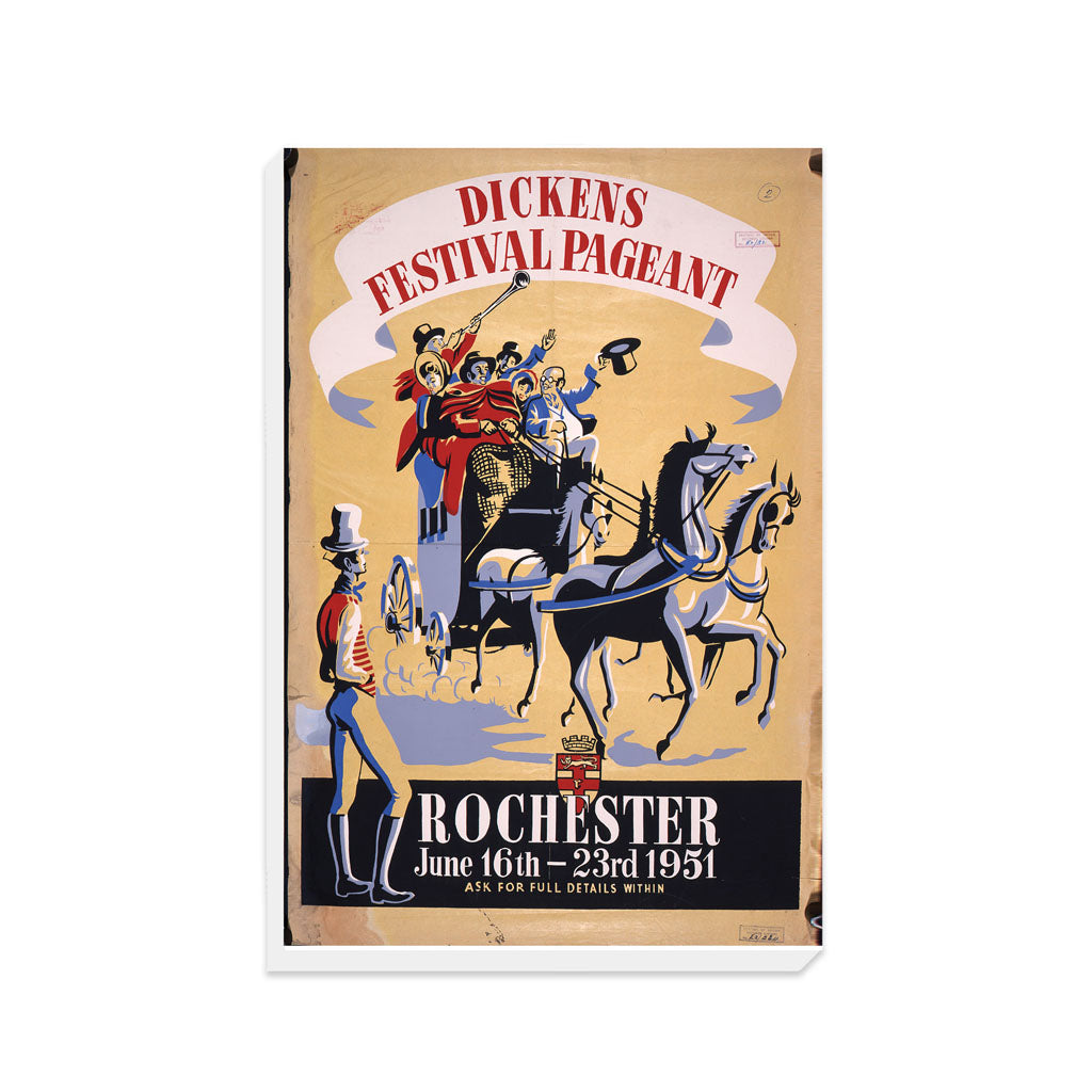 Rochester - Charles Dickens Festival - Canvas