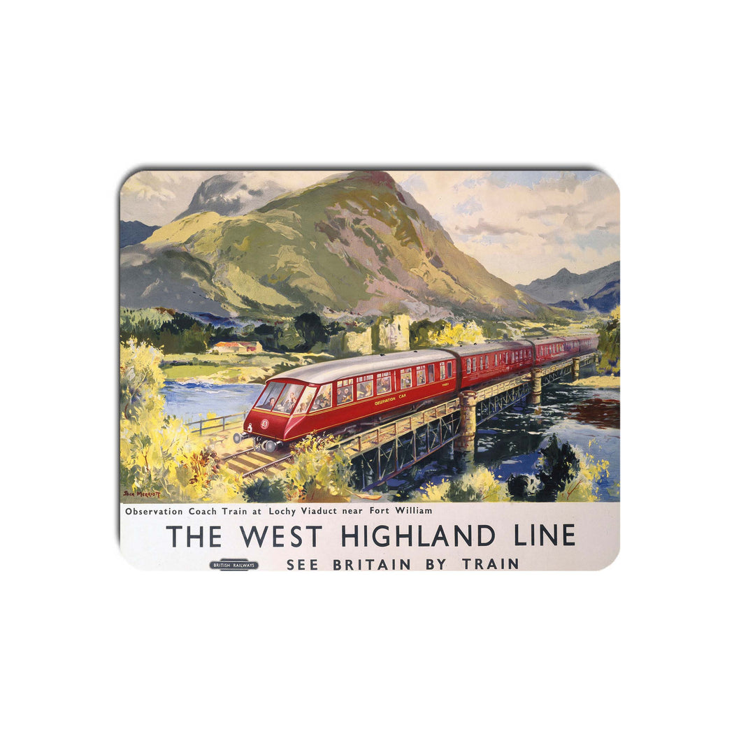 The West Highland Line - Lochy Viaduct nr Fort William - Mouse Mat