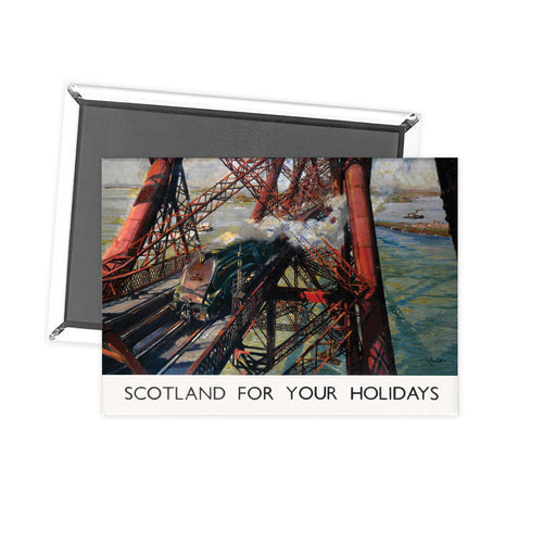 Scotland for your Holidays, Forth Bridge Fridge Magnet