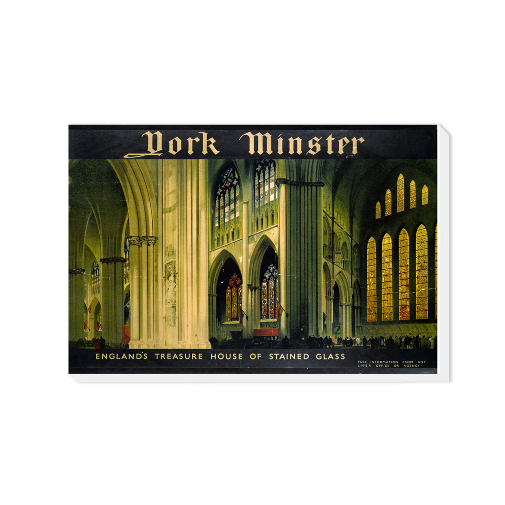 York Minster, Treasure House of Stained Glass - Canvas