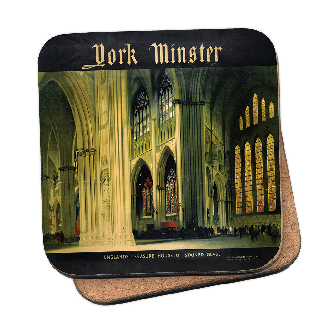 York Minster, Treasure House of Stained Glass Coaster