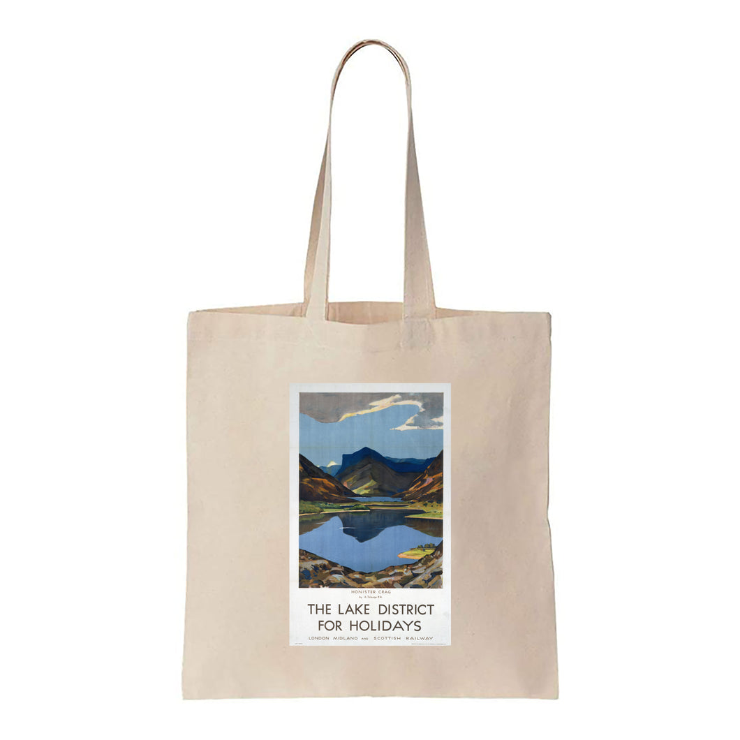 The Lake District, Honister Crag LMS - Canvas Tote Bag