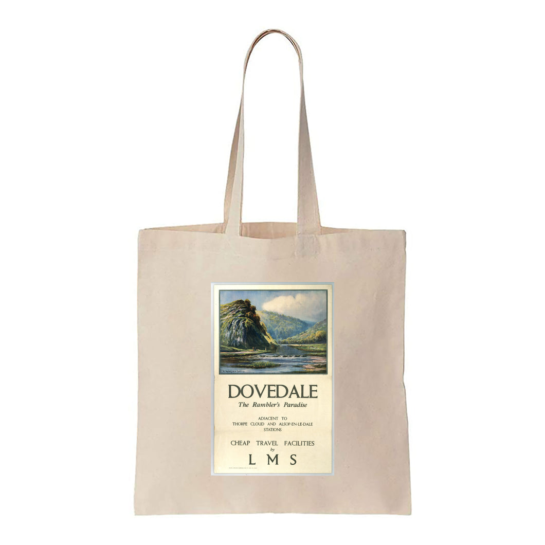 Dovedale - Thorpe Cloud and Alsop-en-le-Dale LMS - Canvas Tote Bag