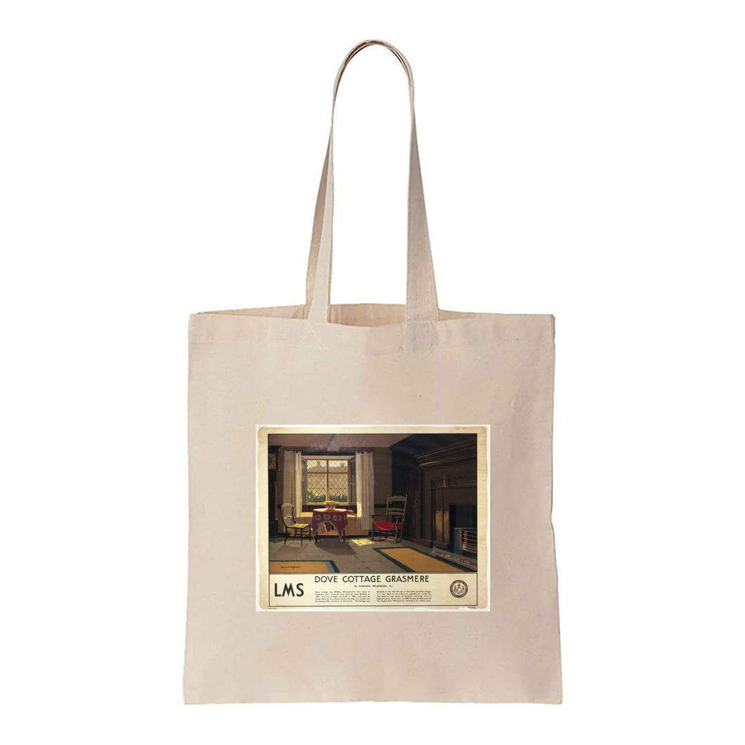 Dove Cottage, Grasmere LMS - Canvas Tote Bag