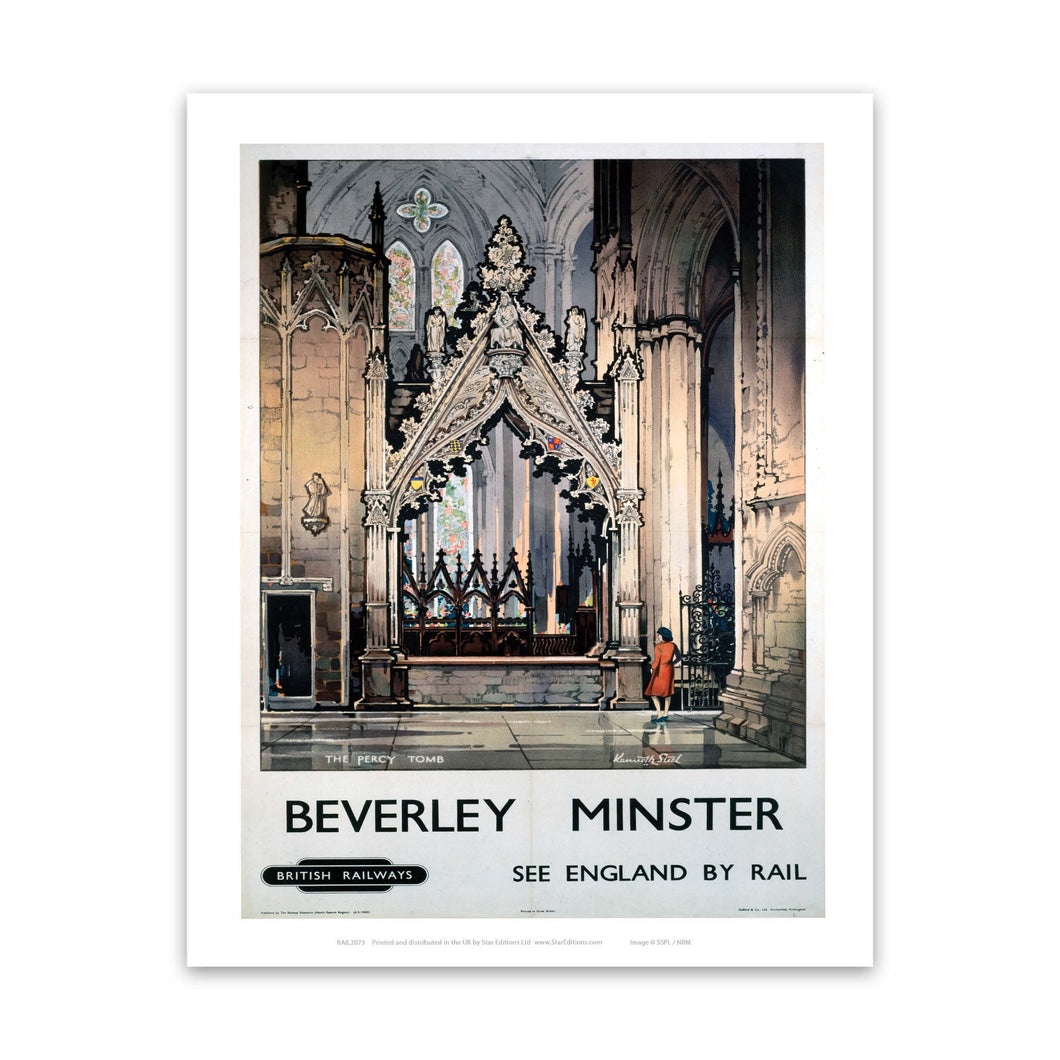 Beverley Minster - The Percy Tomb Art Print
